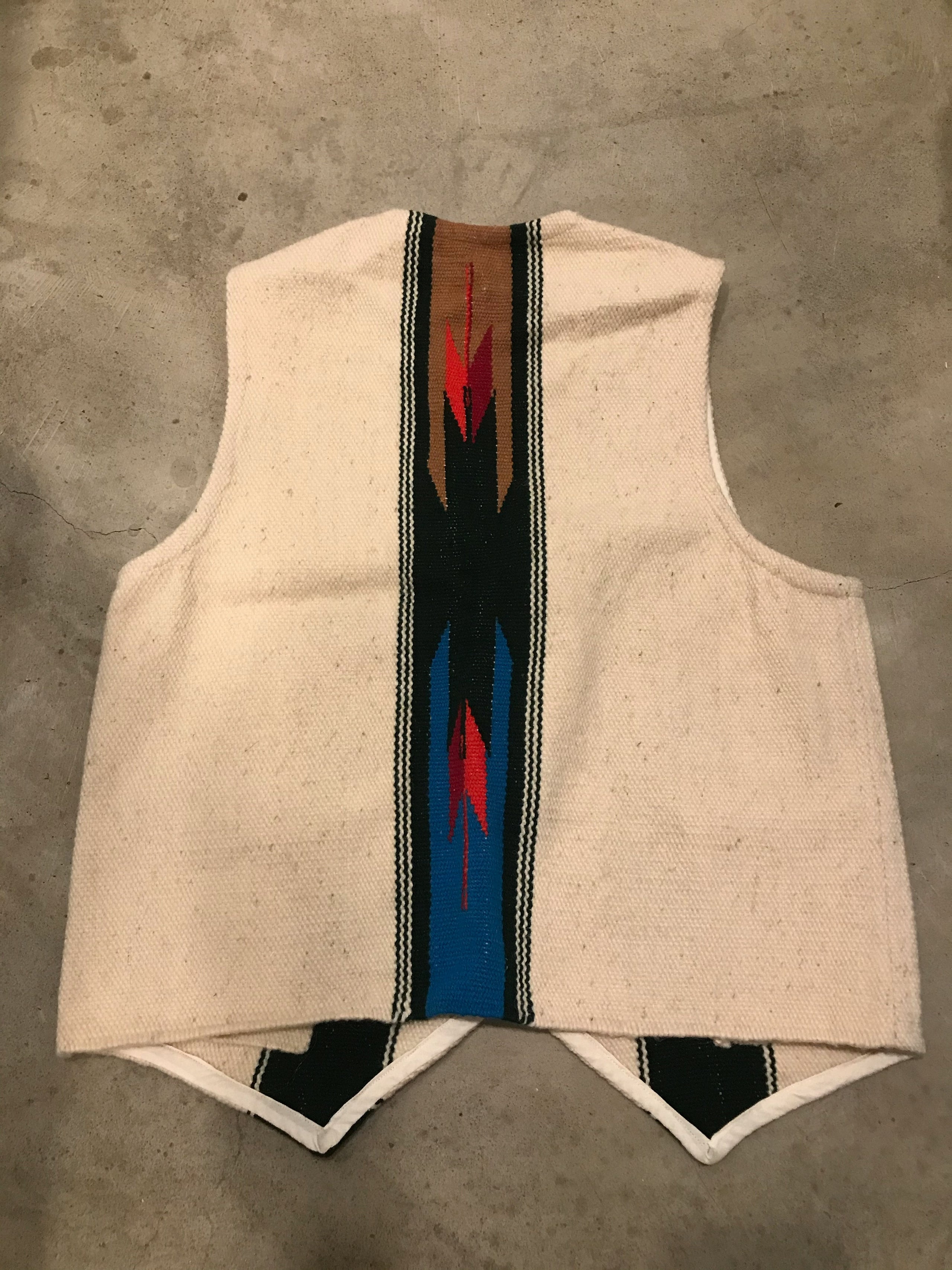 Chimayo Vest By Cordova Weavers, Chest 44